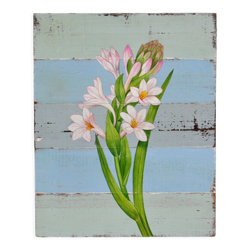 Painting on driftwood