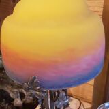 Muller Art Deco glass paste lamp