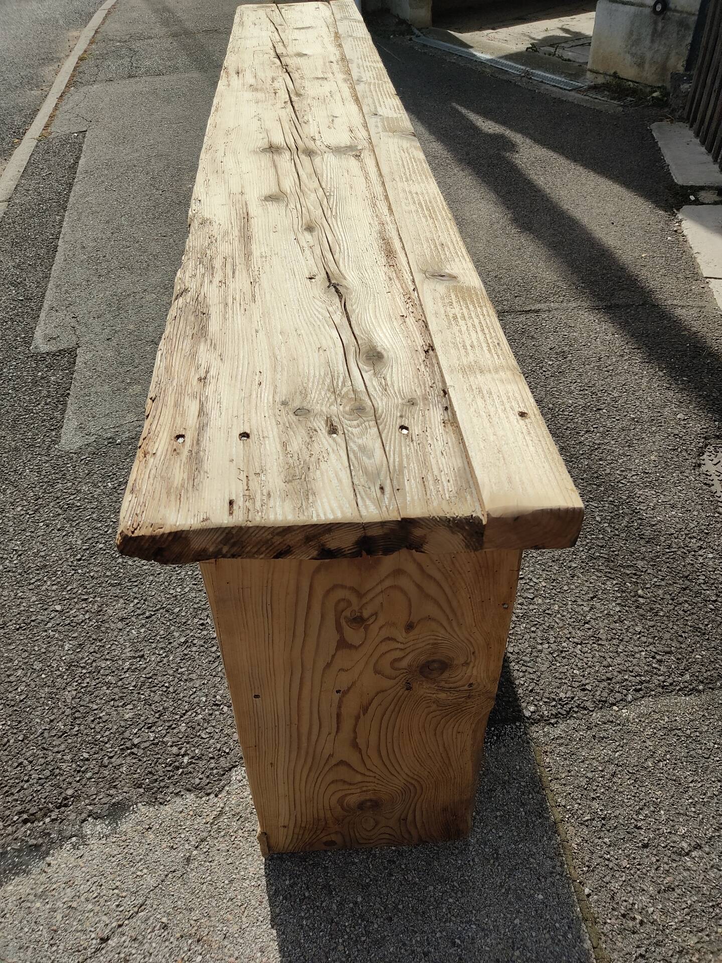 Workshop console table
