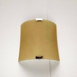 Postmodern vintage Italian glass wall lamp by Lucitalia, 1970s.
