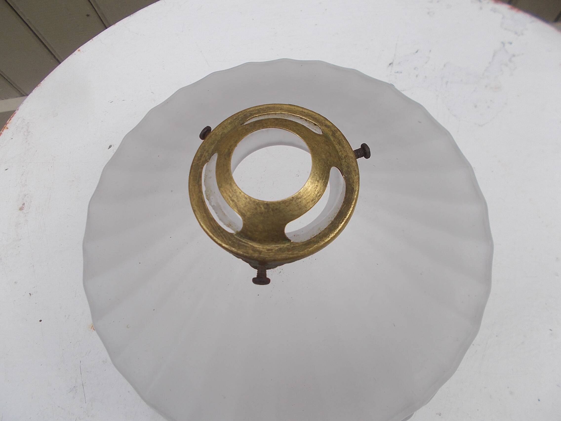Art Deco suspension chandelier
