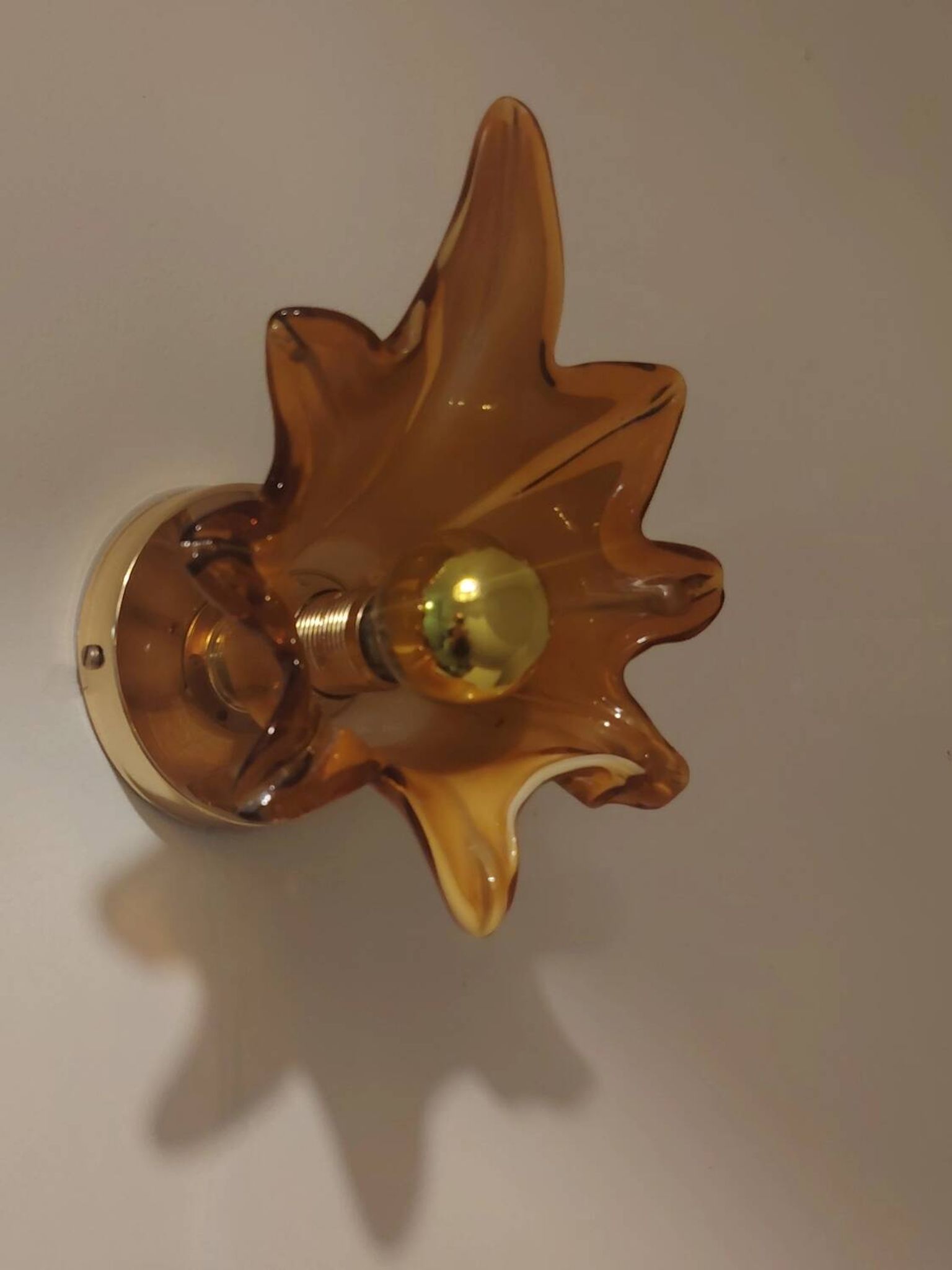 Murano vintage wall light