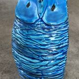 Ceramic OWL Rimini Blu by ALDO LONDI for BITOSSI, Italy