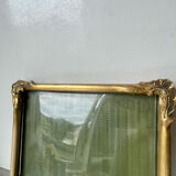 Antique art nouveau gilded picture frame