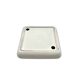 Space age black and white ceramic ashtray / vide poche, Italy 1970s