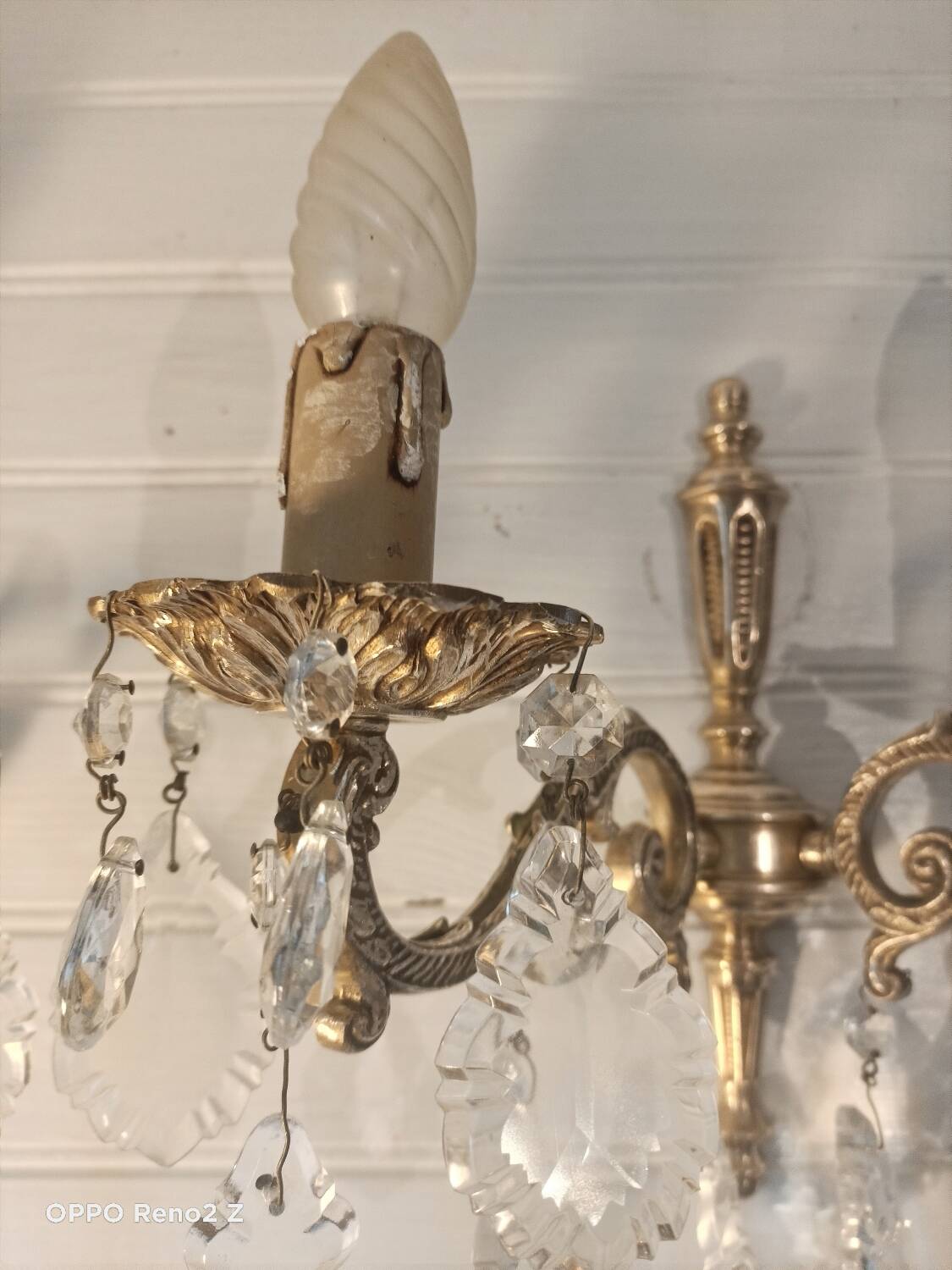 Pair of tassel sconces