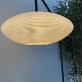 Floor lamp (lamp & table) in tubular steel, ca 1960