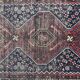 Carpet old persian hand made ghashghai wool 97 x 152 cm