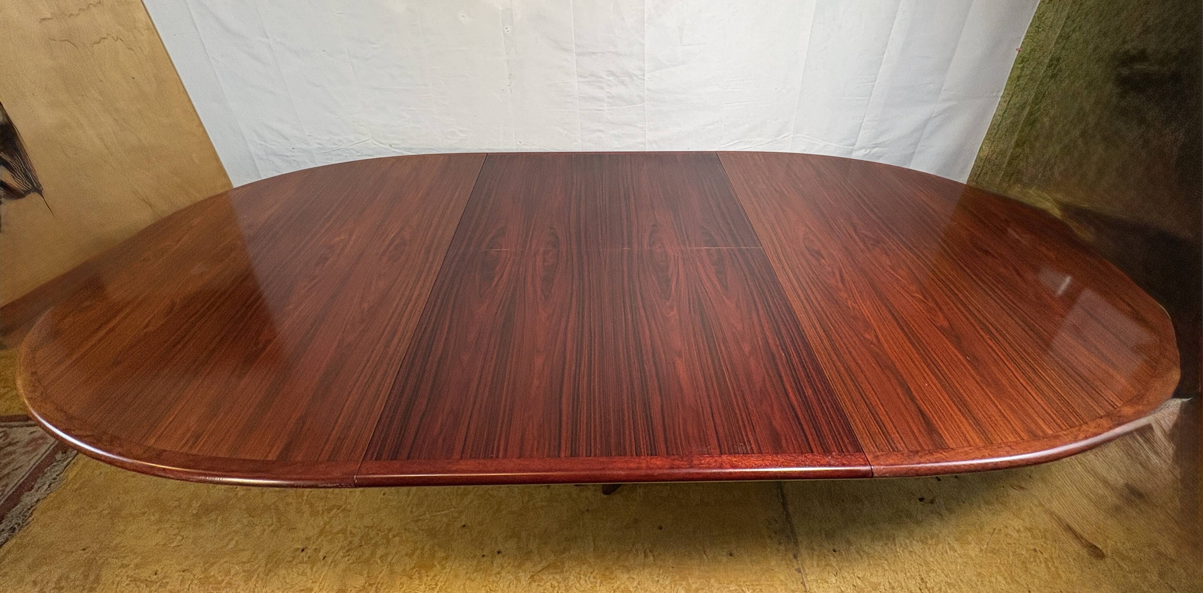 Exceptional Skovby Danish Rosewood Dining Table | Mid-Century | Sculptural