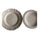 Product BHV Plate mounted cakes in ivory faience 1950 neo classic