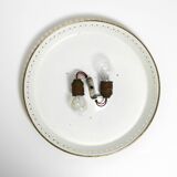 Mid Century Modern metal ceiling or wall lamp by Ernest Igl for Hillebrand