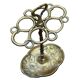 Porte-parapluie en laiton vintage