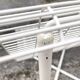 Paire fauteuils filaires 1980