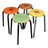 Vintage stools school stools set of 4