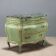 Antique commode in baroque style, lacquered wood, 20th century.