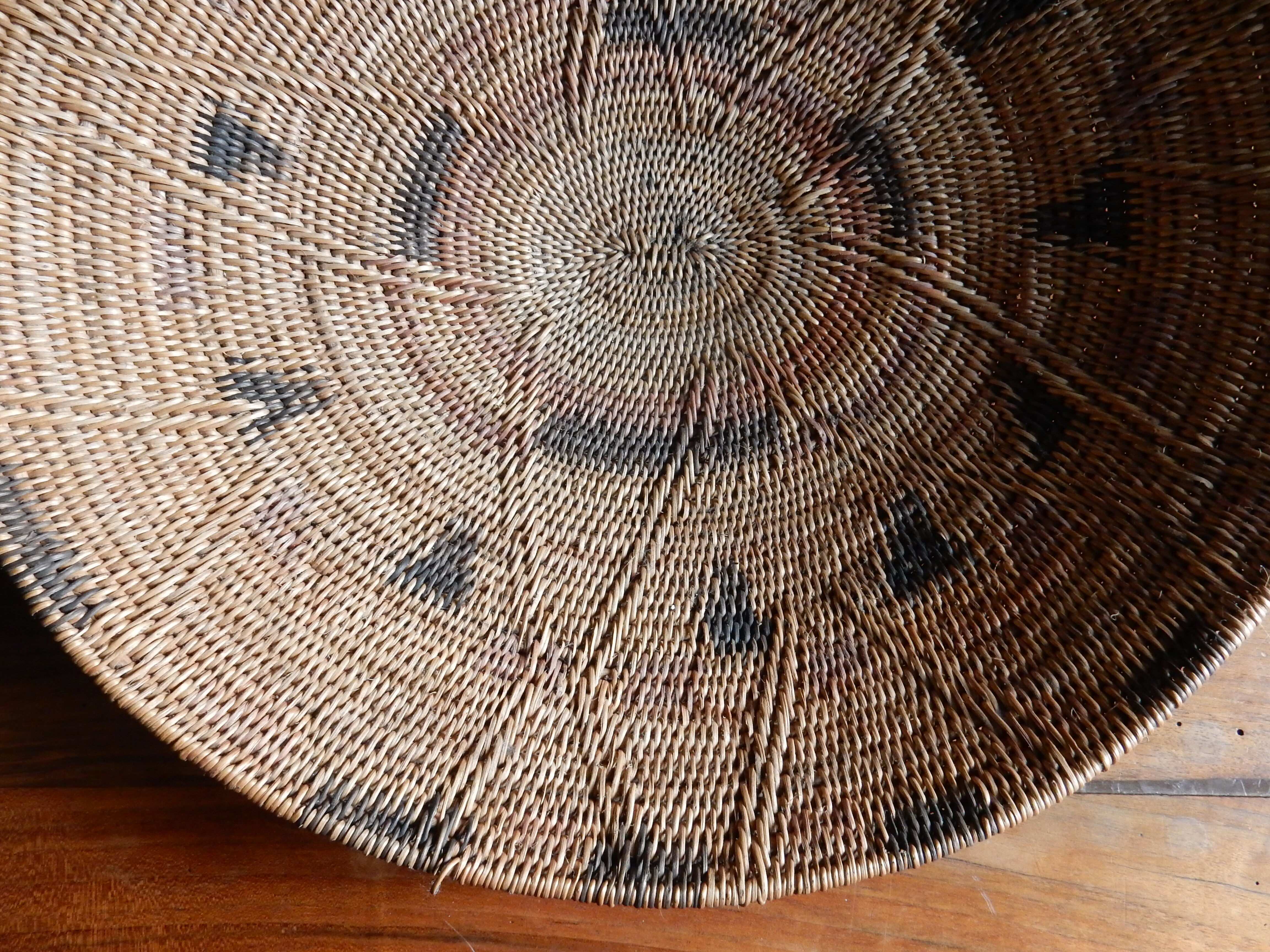 Ancient Makenge basket from Zambia