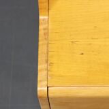 1960s Chest of Drawers with Glass Shelf ,Czechoslovakia