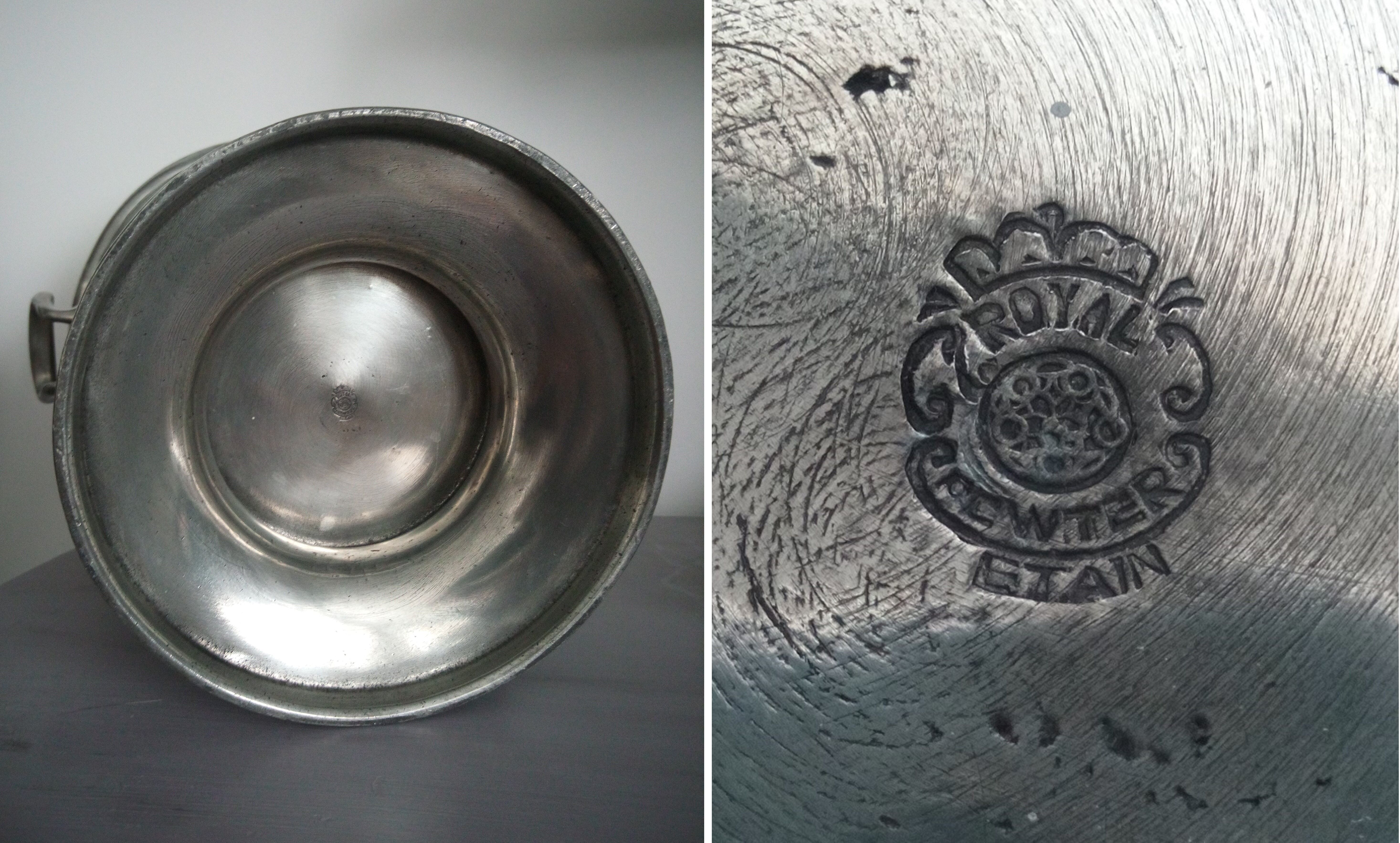 Tin champagne bucket