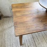 50s pine and oak farmhouse table 2.5m