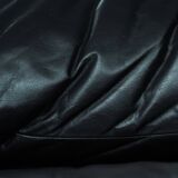 Maralunga sofa in brown black leather by Vico Magistretti for Cassina, 1970