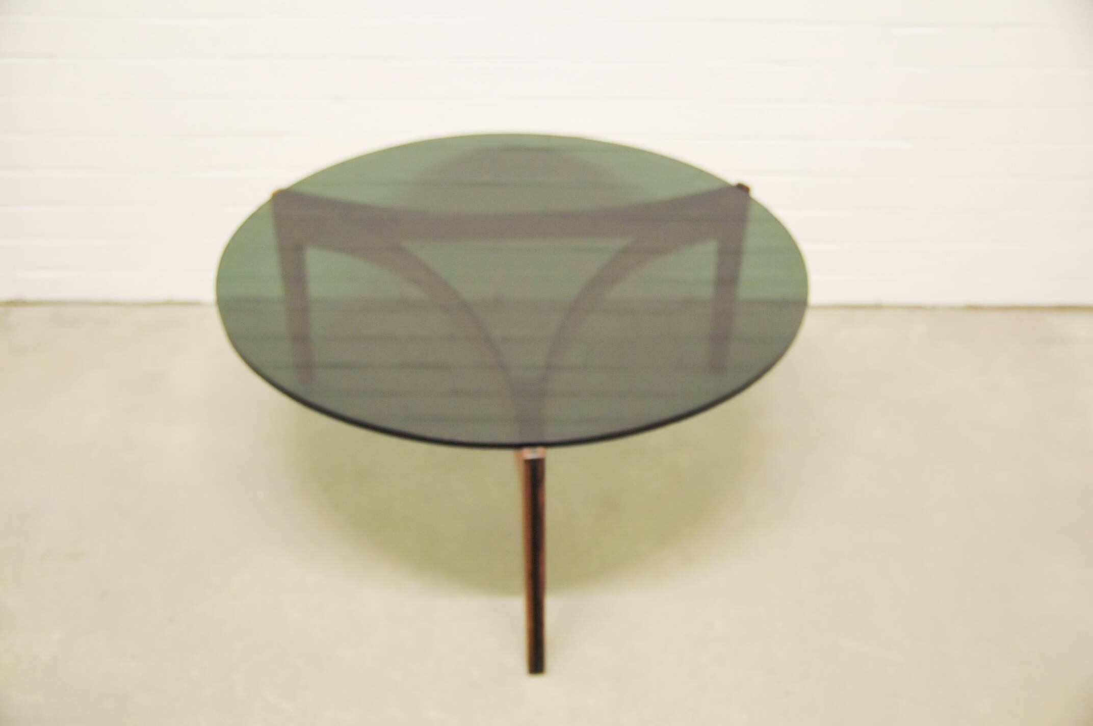 vintage round coffee table Sven Ellekaer
