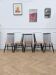 Set of 5 Fanett chairs by Ilmari Tapiovaara