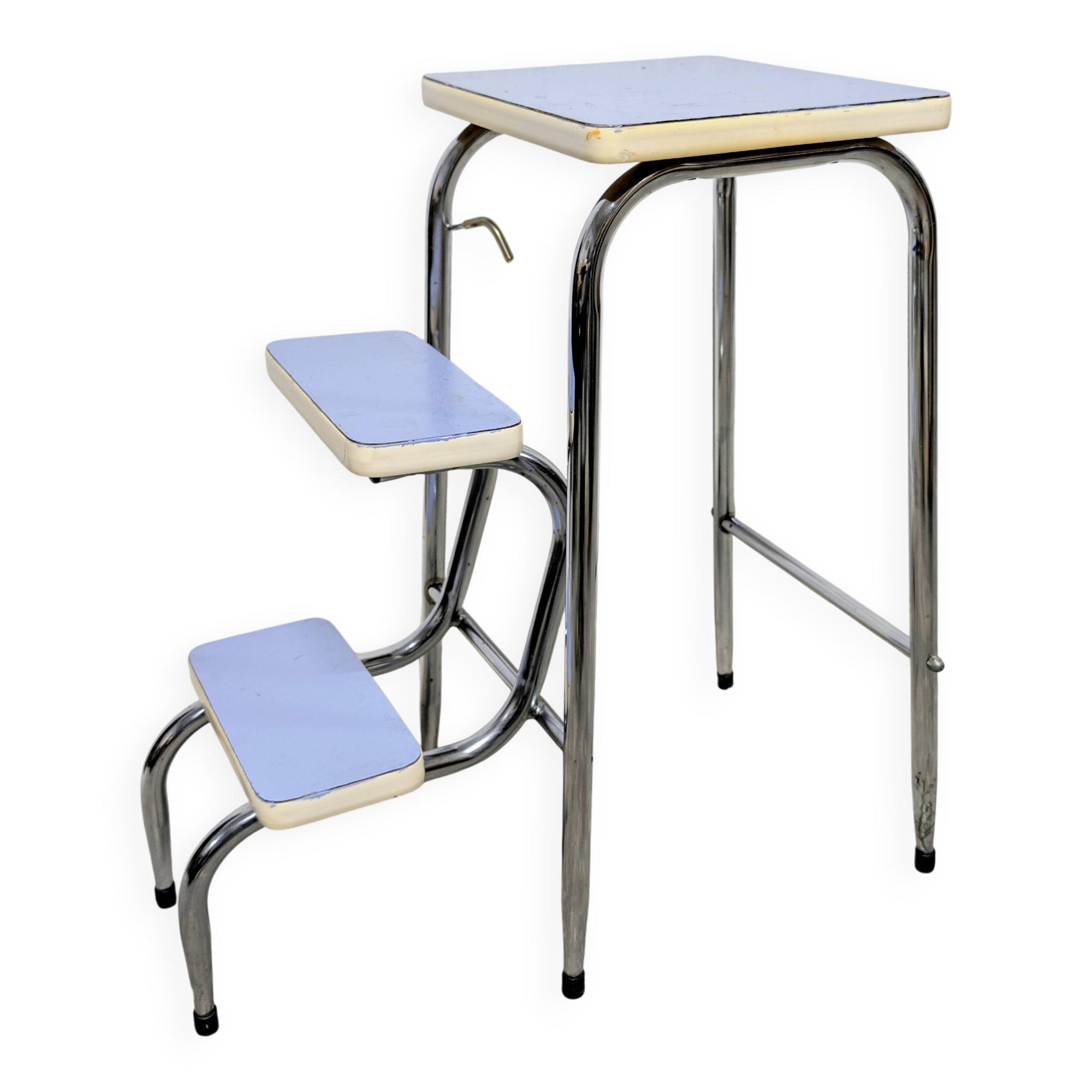 Escabeau marche pied vintage