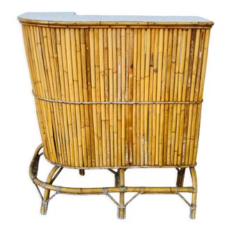 Rattan bar