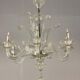 Venetian Lustre In Murano Glass 6 Arm Of Light