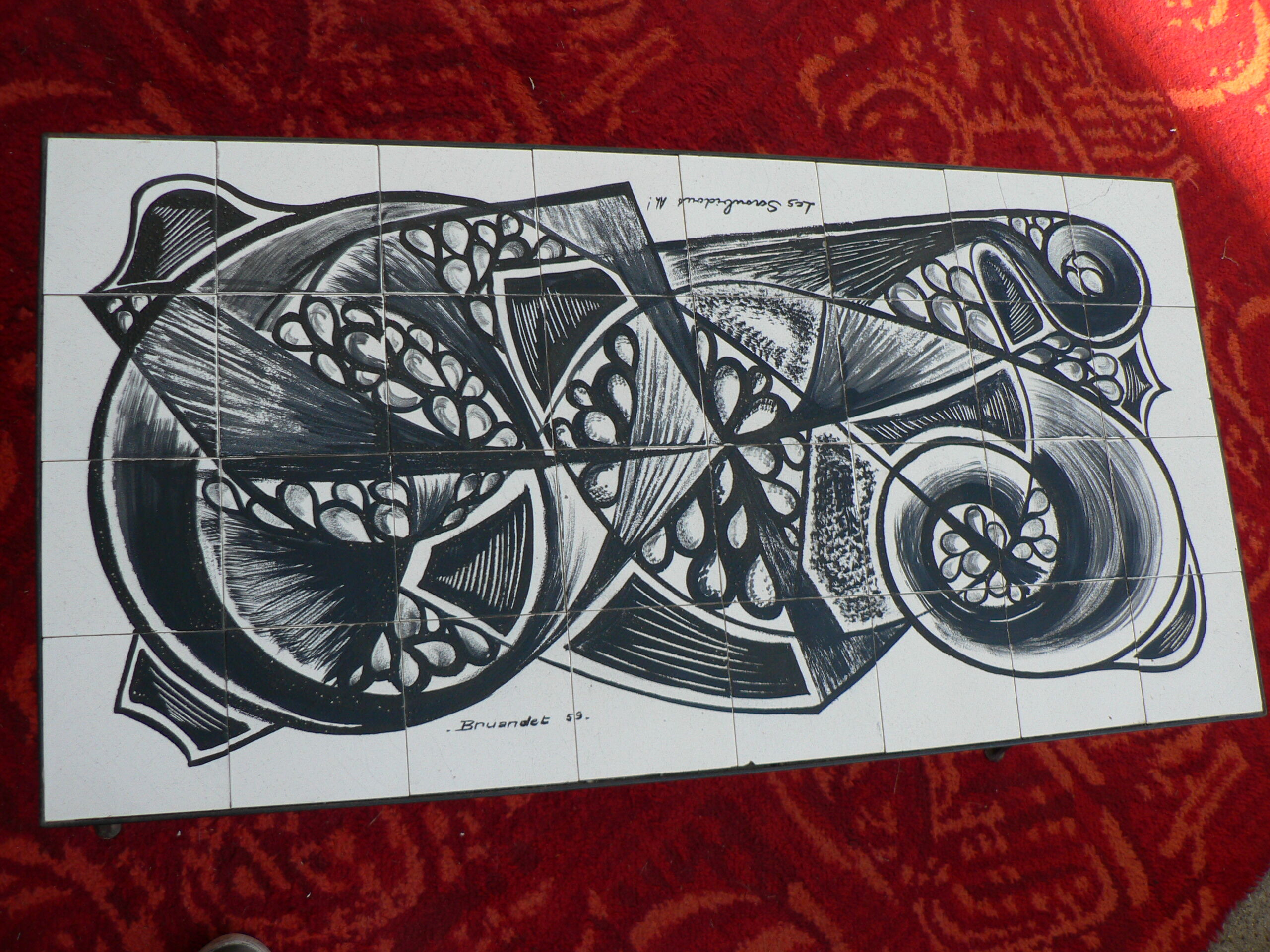 Table basse céramique Bruandet