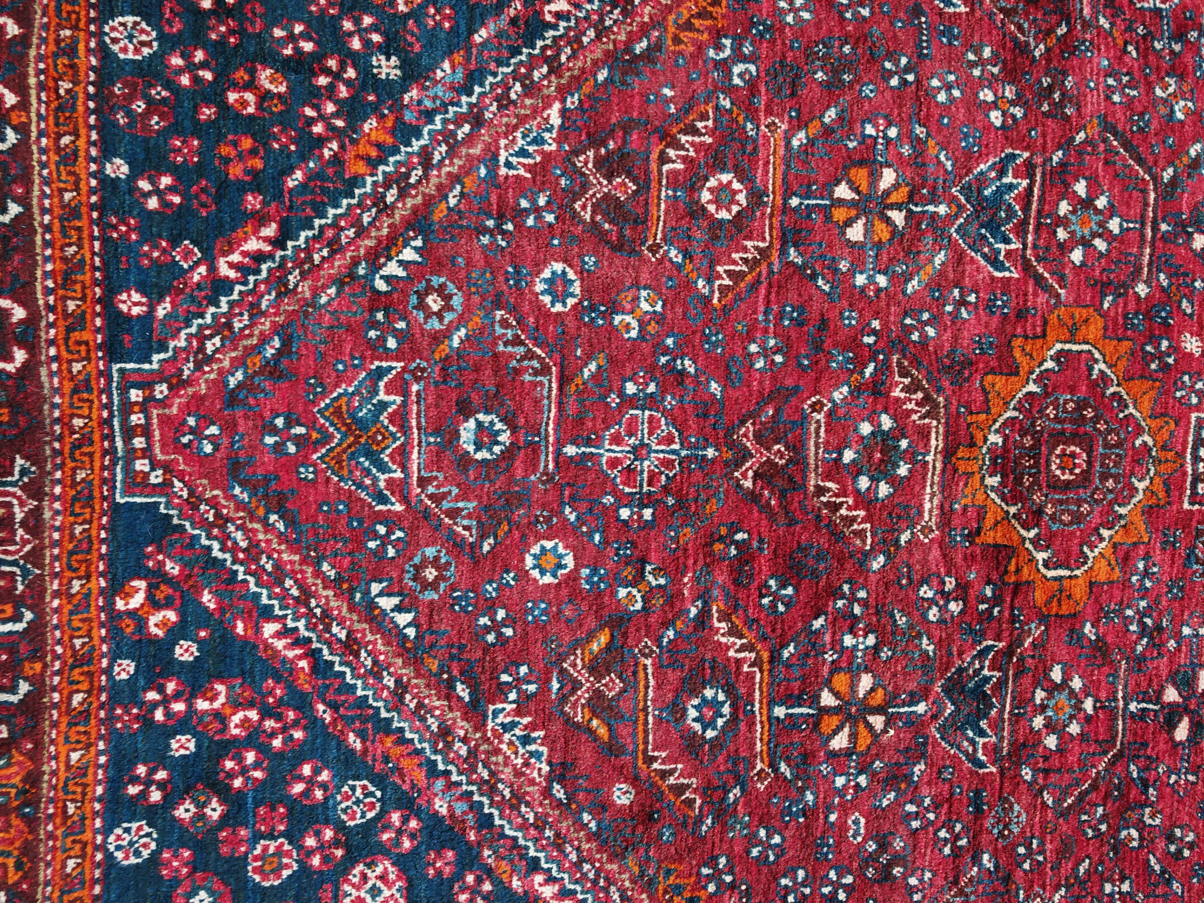 Vintage Persian Carpet Afghanistan 1940s