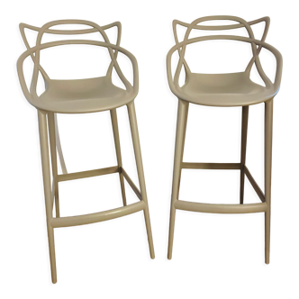 Two high chairs by Philippe Starck for Kartell