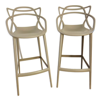 Deux chaises hautes de Philippe Starck pour Kartell