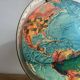 Vintage illuminated globe