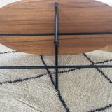 Vintage oval coffee table