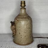 Vintage stoneware lamp base