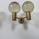 Pair of vintage double wall lights, Hans-Agne Jakobsson V 149/2 Sweden 70