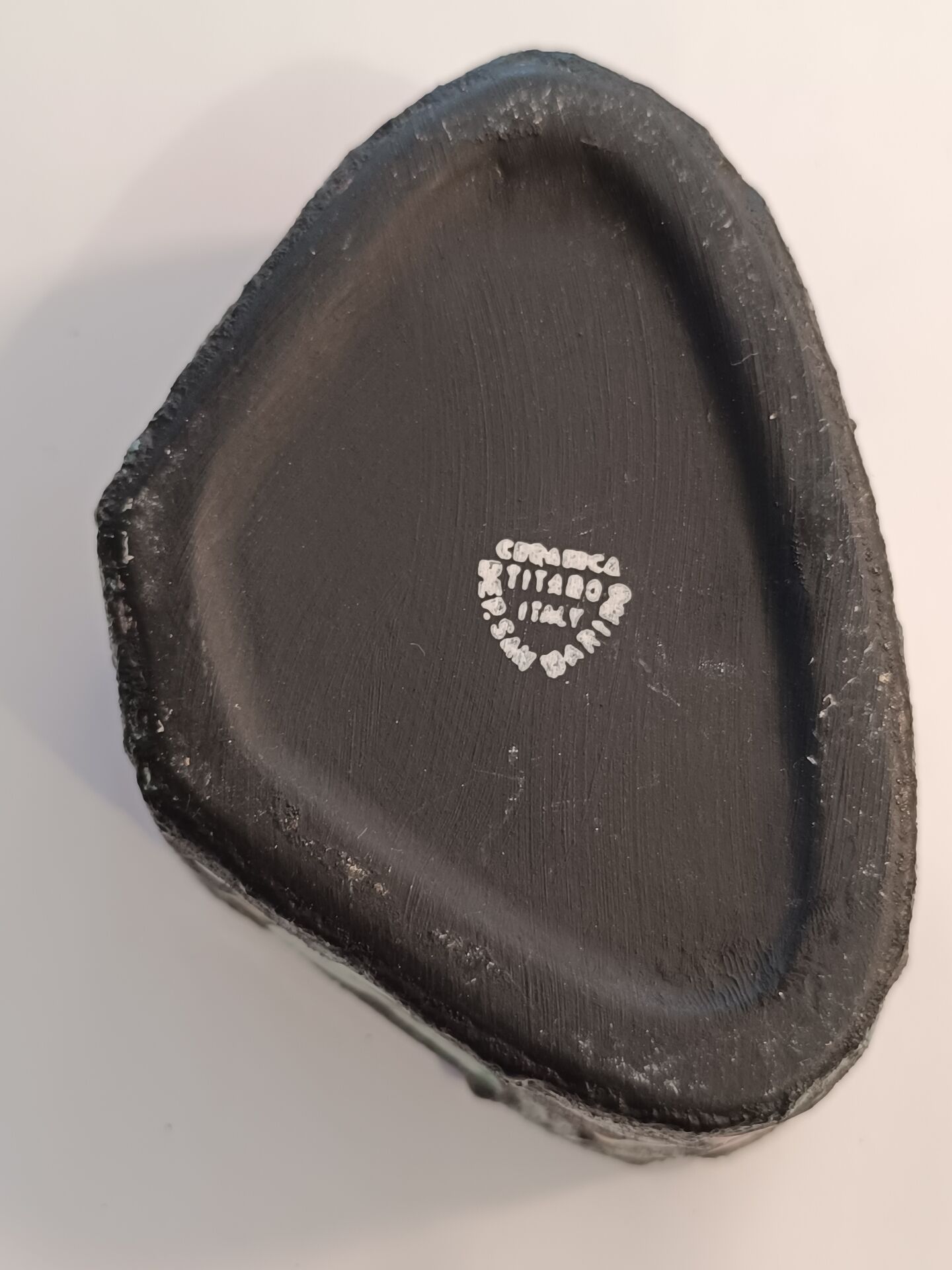 Ceramic ashtray Italy 1960