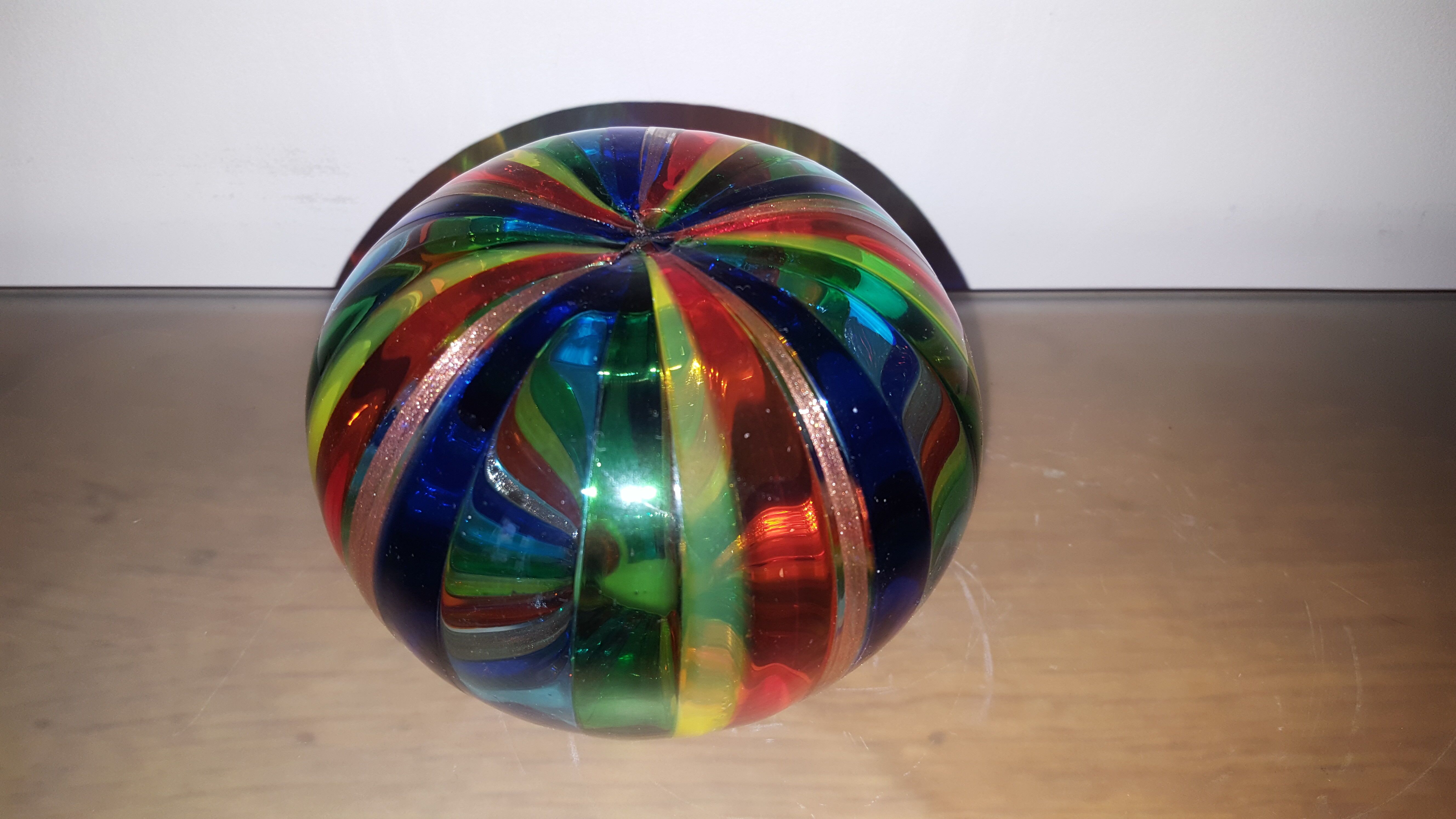 Murano multicolored vase