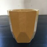 Cache pot 50's yellow