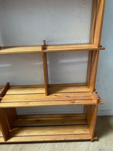 Wooden bookcase