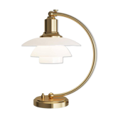 Lampe de table LE de Poul Henningsen Modèle PH 2/2 'Luna' de Louis Poulsen