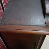 Old display cabinet, classic style, solid oak