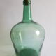 Vintage Ayelense Green Glass Demijohn