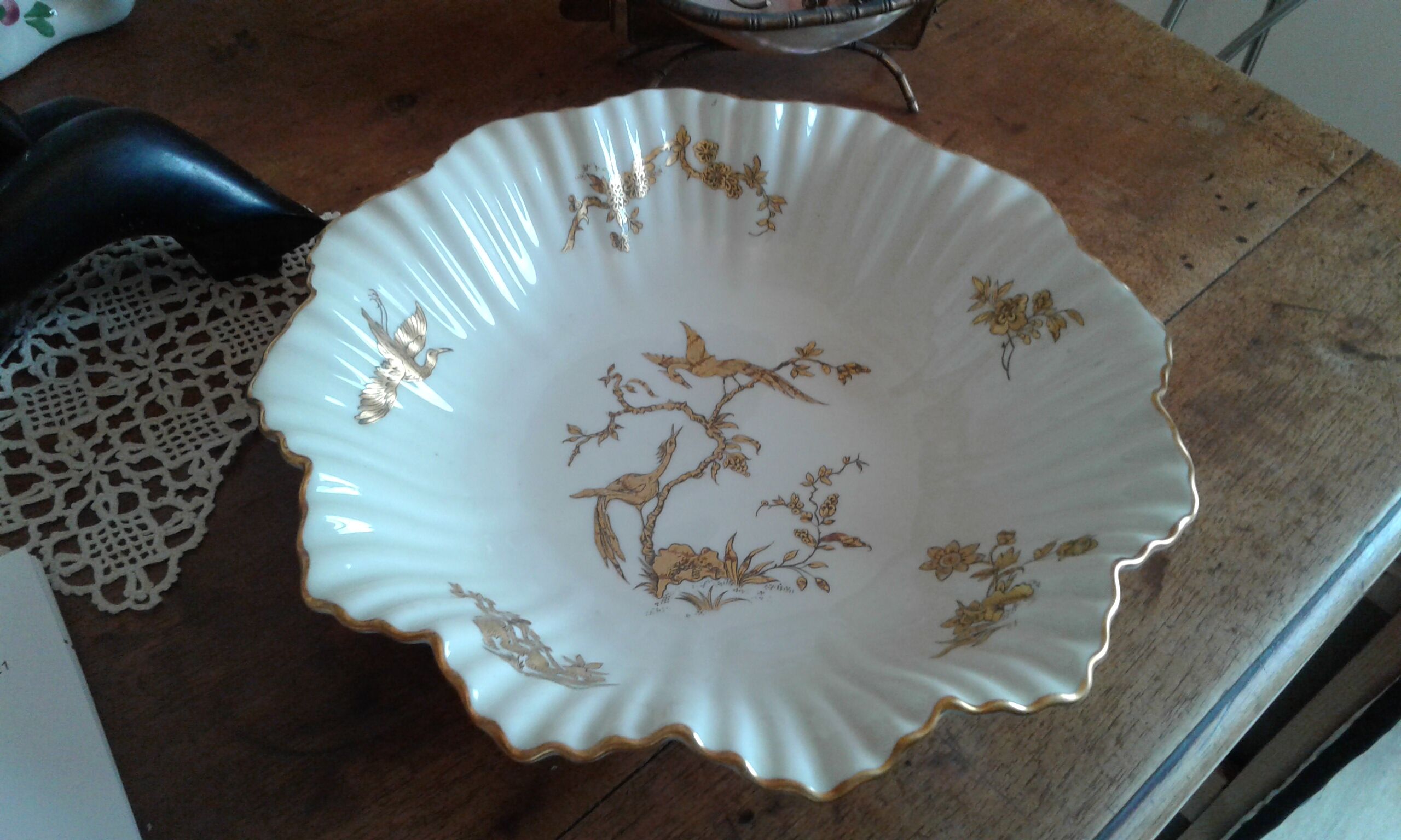 Fruit cup, porcelain limoges Bernardaud