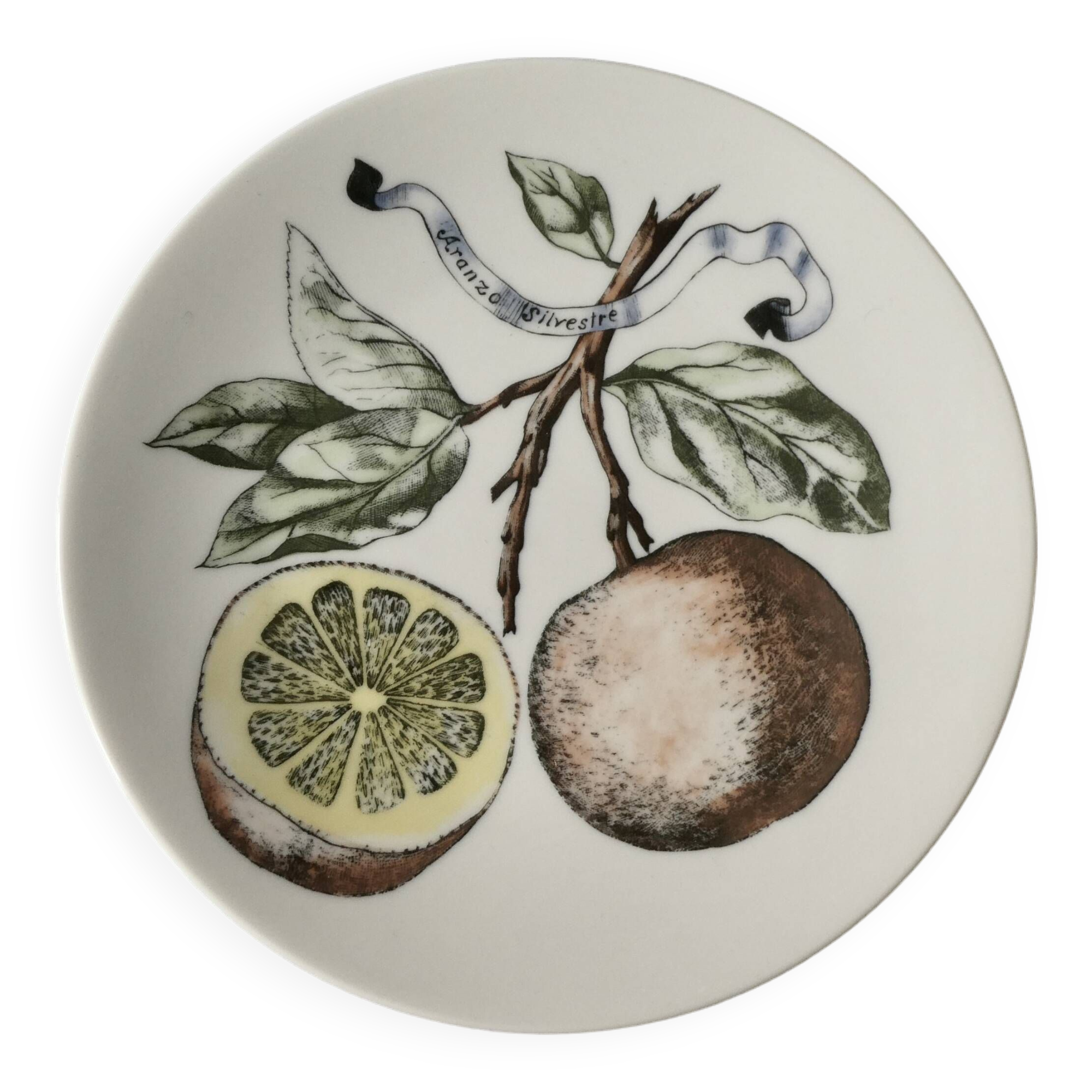 Bavaria fruit decor ceramic plate