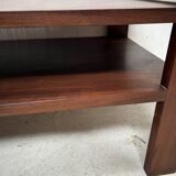 Art Deco coffee table in mahogany and veneer 20th century