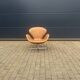 Fritz Hansen Swan Chair 05-‘67 Cognac Camel leather AS NEW