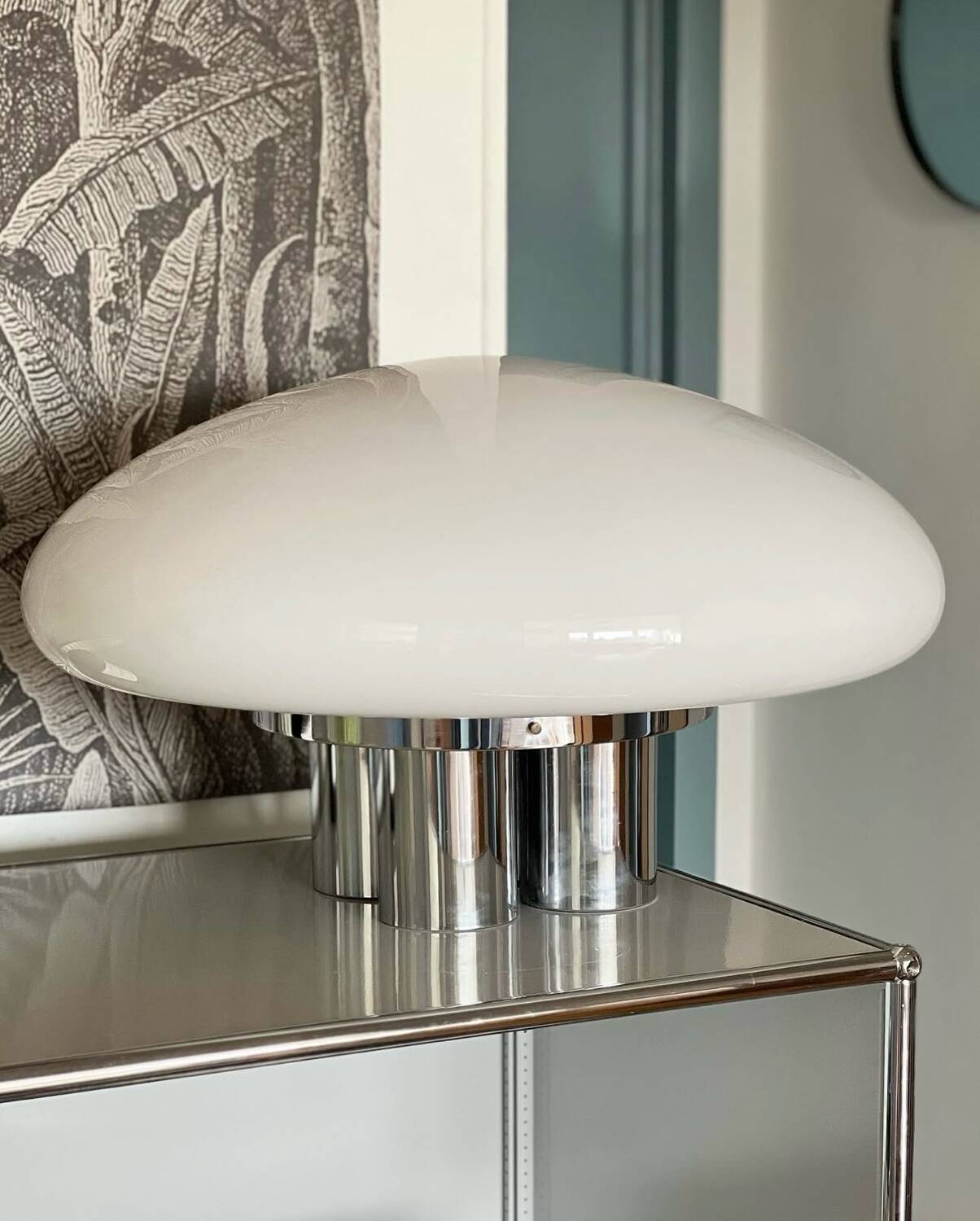 Magnolia Table Lamp by Sergio Mazza & Giuliana Gramigna