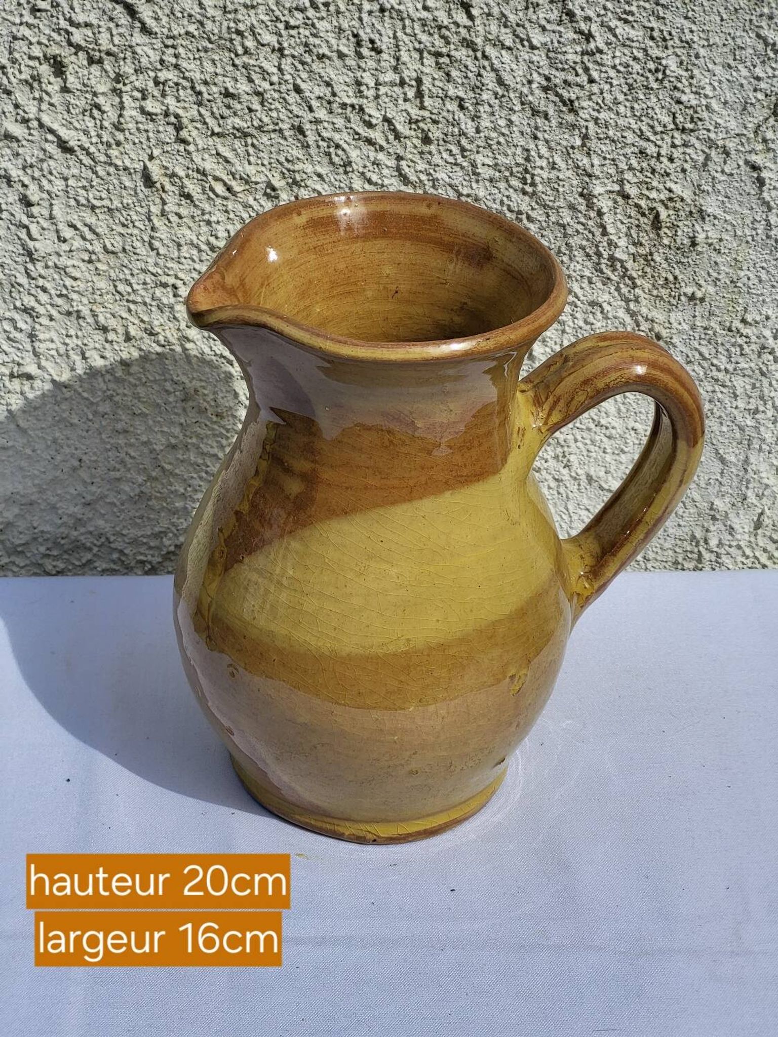 Pichet terre cuite